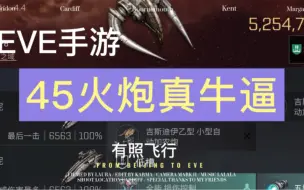 Descargar video: [EVE手游]45火炮真牛逼