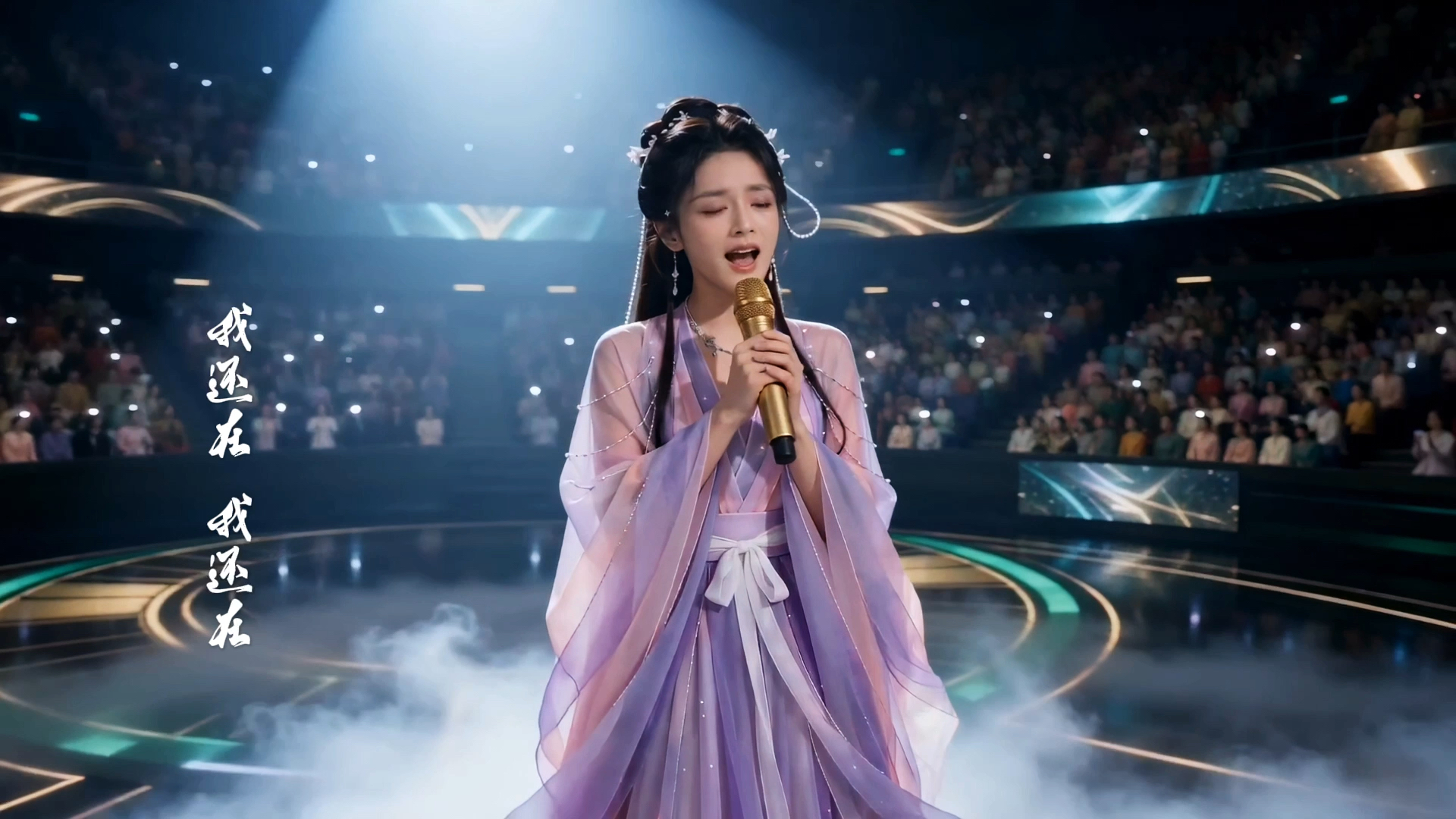 AI原创音乐，紫霞仙子演唱《碎梦锁》原创歌曲，悟空听哭了，观音、如来、玉帝、封神榜