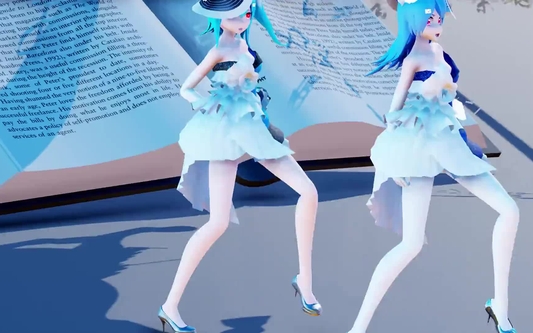 【mmd】b站偶像出道?2233娘和小電視的活力舞蹈_嗶哩嗶哩_bilibili