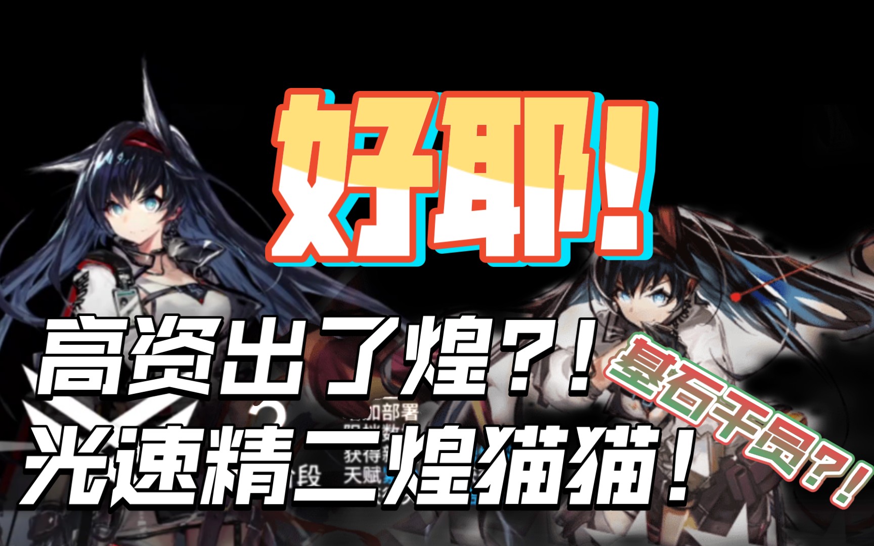 光速精二煌猫猫"萌新"第22个精二」