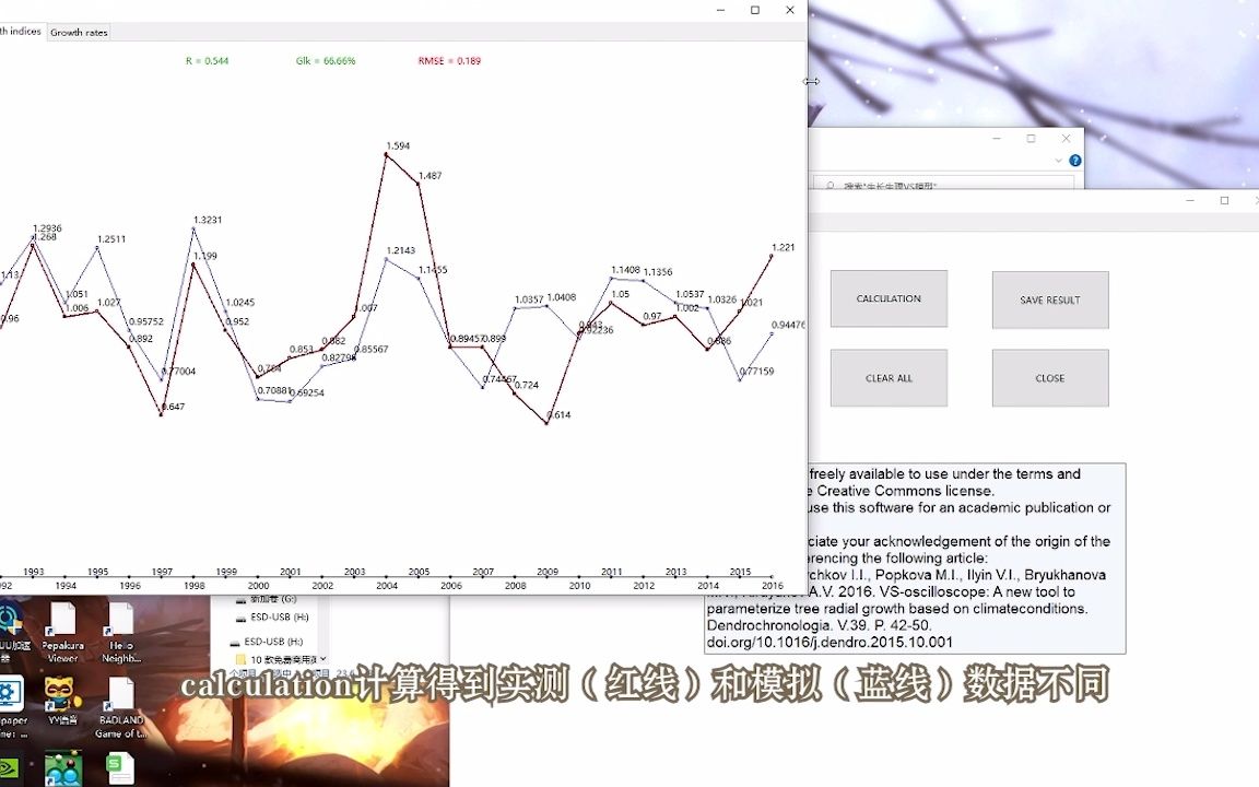 树木年轮气候 VS模型教程哔哩哔哩bilibili