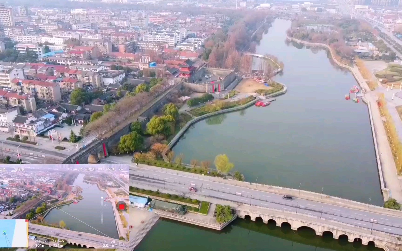 [御mini]封城72小时后的荆州(东门进入 北京路)