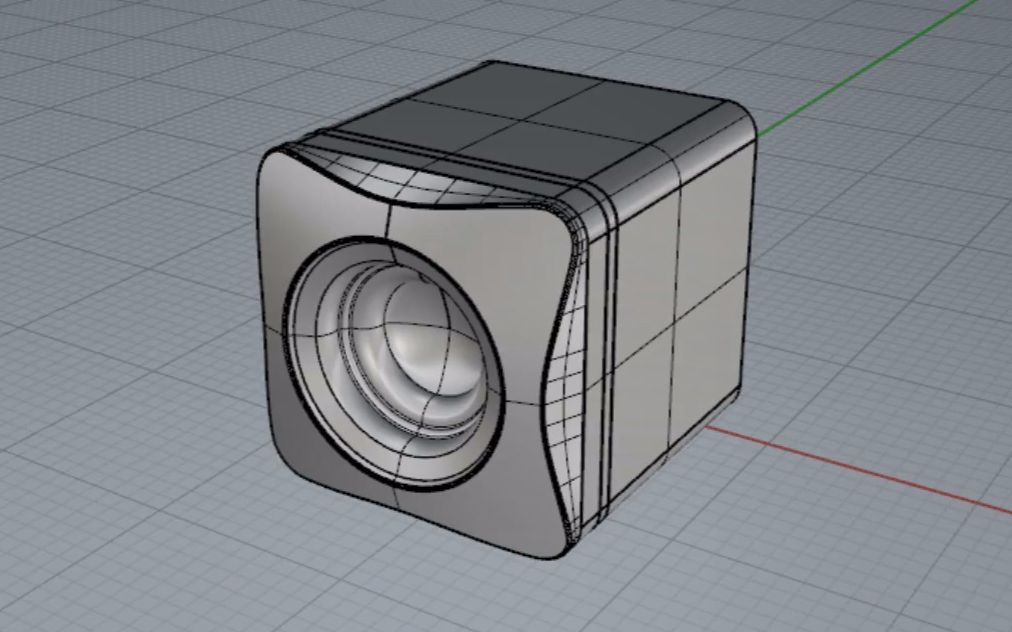 [图]【Rhino5】犀牛5-小音箱建模练习