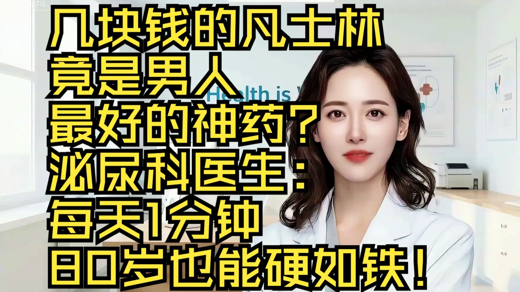 几块钱的凡士林，竟是男人最好的神药？泌尿科医生：每天1分钟，80岁也能硬如铁！#勃起功能障碍#阳痿#早泄#中途疲软#硬度不够#凡士林#阴茎按摩#增大增粗#