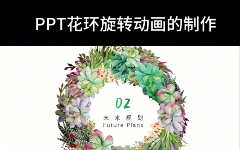 [图]ppt目录制作效果，ppt花环旋转动画的制作，快速教会你，快来和我一起学起来吧！#ppt教学 #office办公技巧 #ppt制作教程