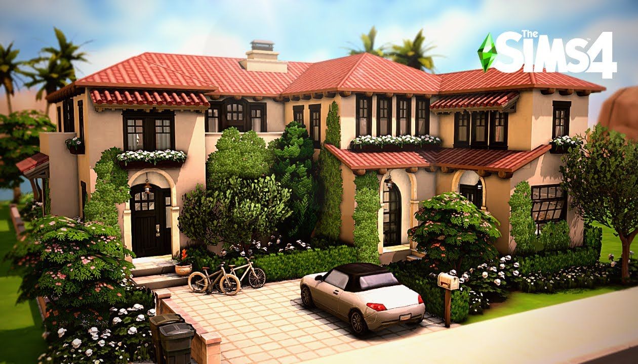 模拟人生4搬运 | 绿洲泉家庭住宅90 | 速建nocc | 30x20 | by sosim