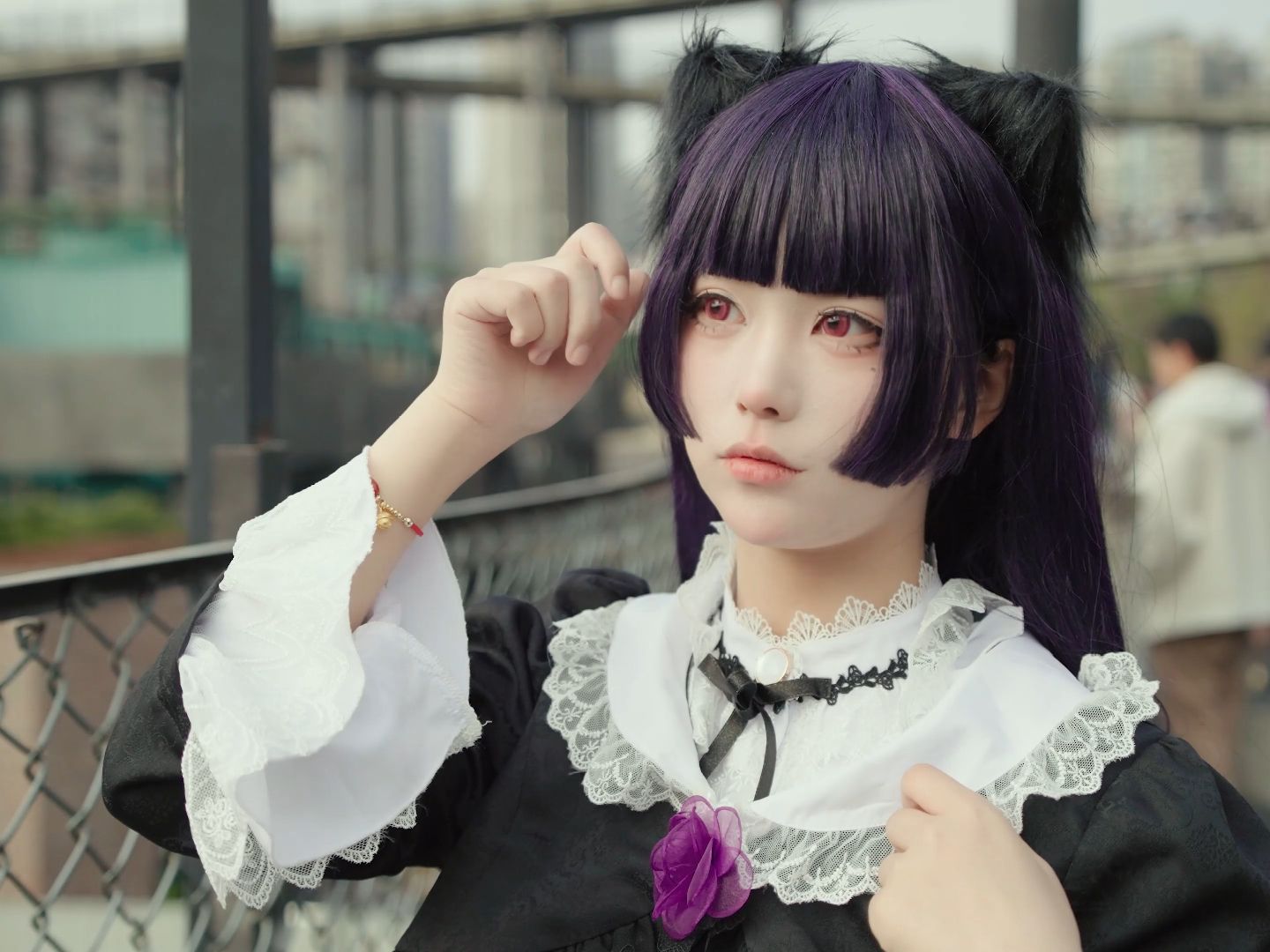 成都漫展 五更琉璃 黑猫cosplay 我的妹妹不可能那么可爱!