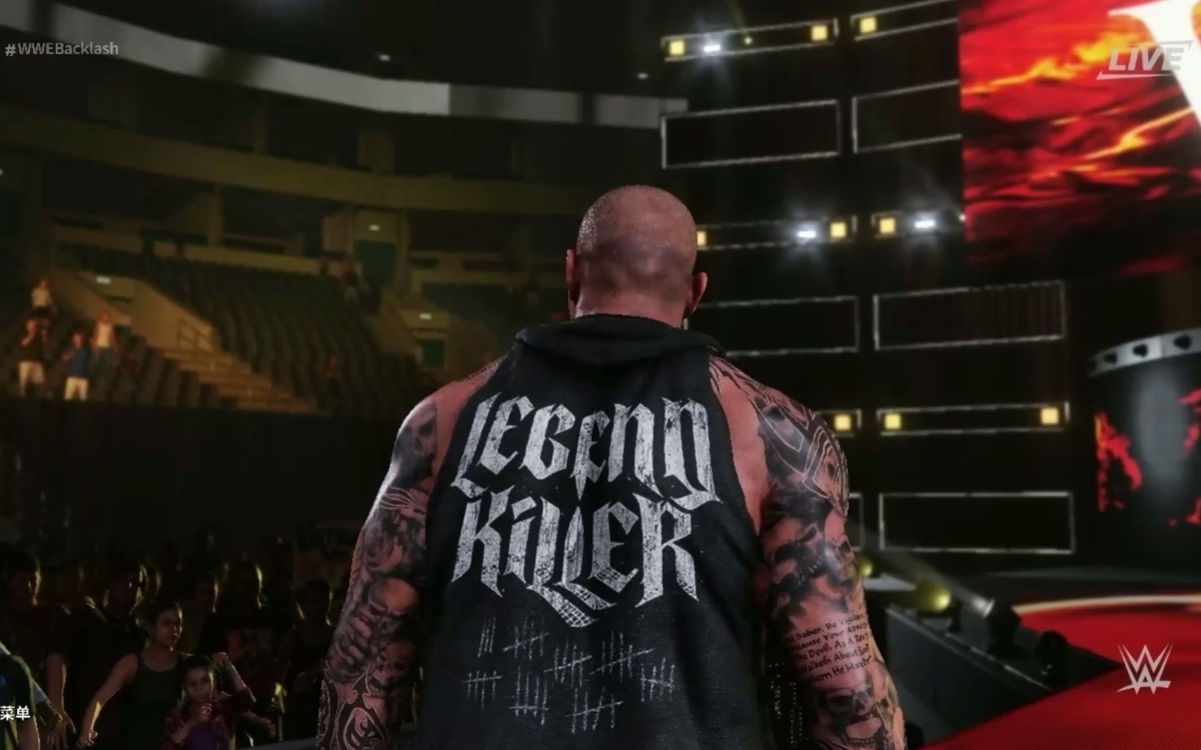 wwe2k19恩怨战 塞斯罗林斯 vs 兰迪奥顿