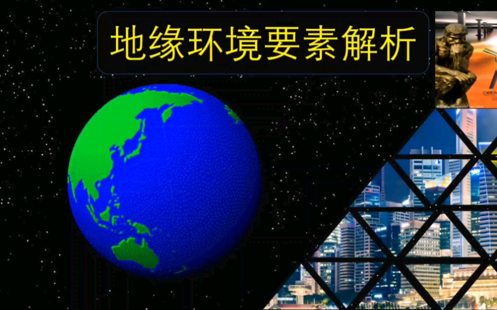 地缘政治解析之地理环境与地缘关系哔哩哔哩bilibili