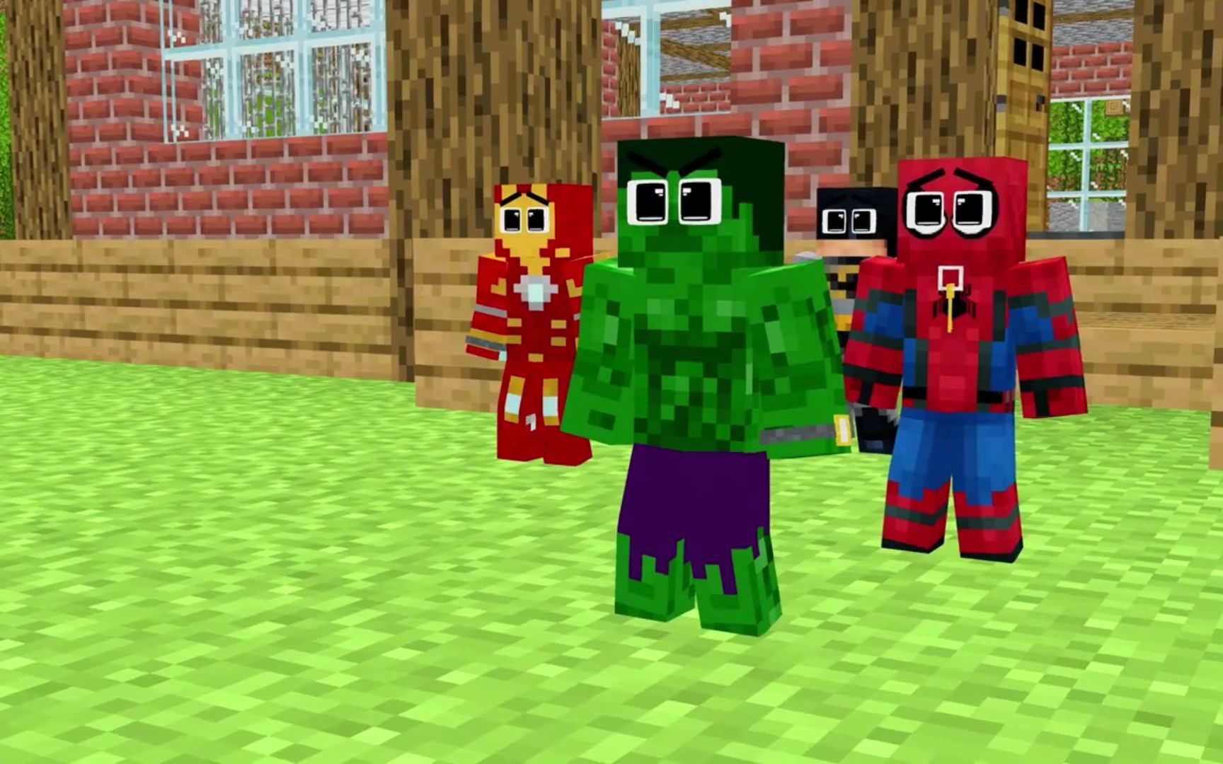 mc动画小僵尸大战幻翼和掠夺者