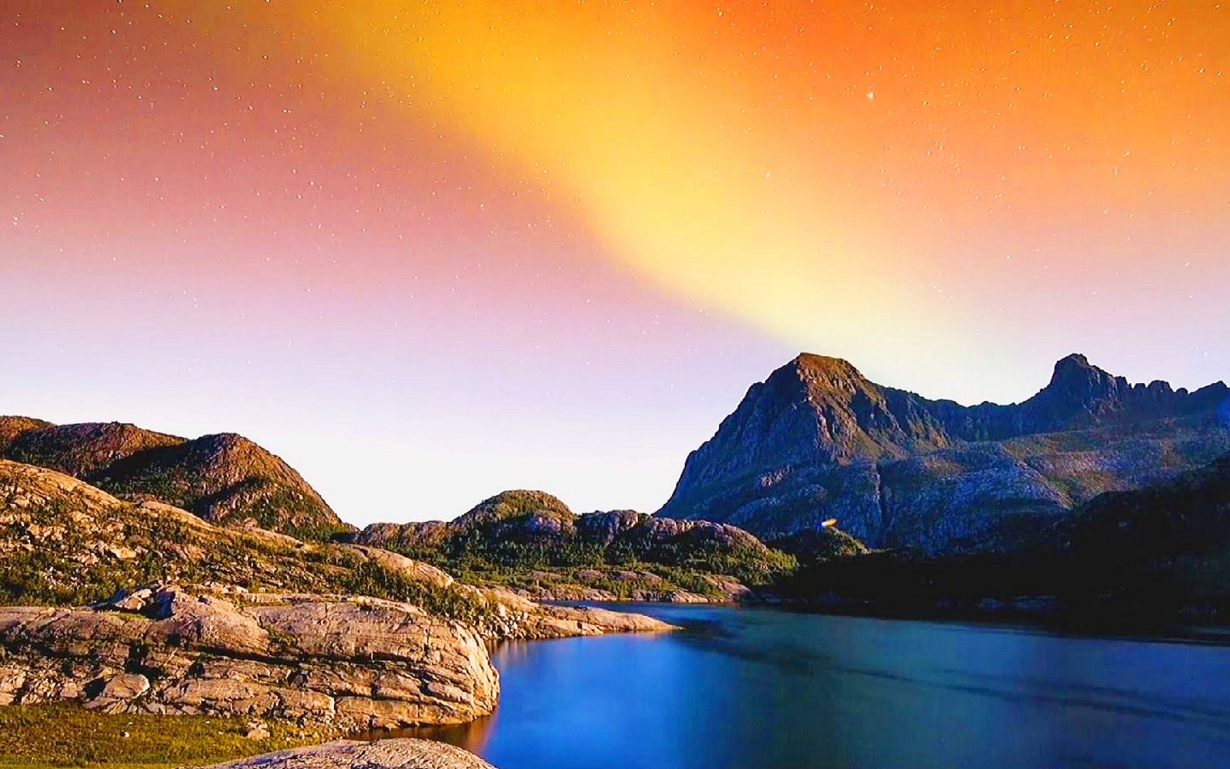 轻柔助眠轻音乐:变幻无穷的自然风景,伴随柔和的音乐,浮现眼前