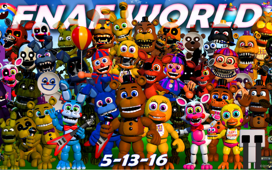 [图]【白熊先生】ＦＮＡＦ ｗｏｒｌｄ①，我又回来了！！