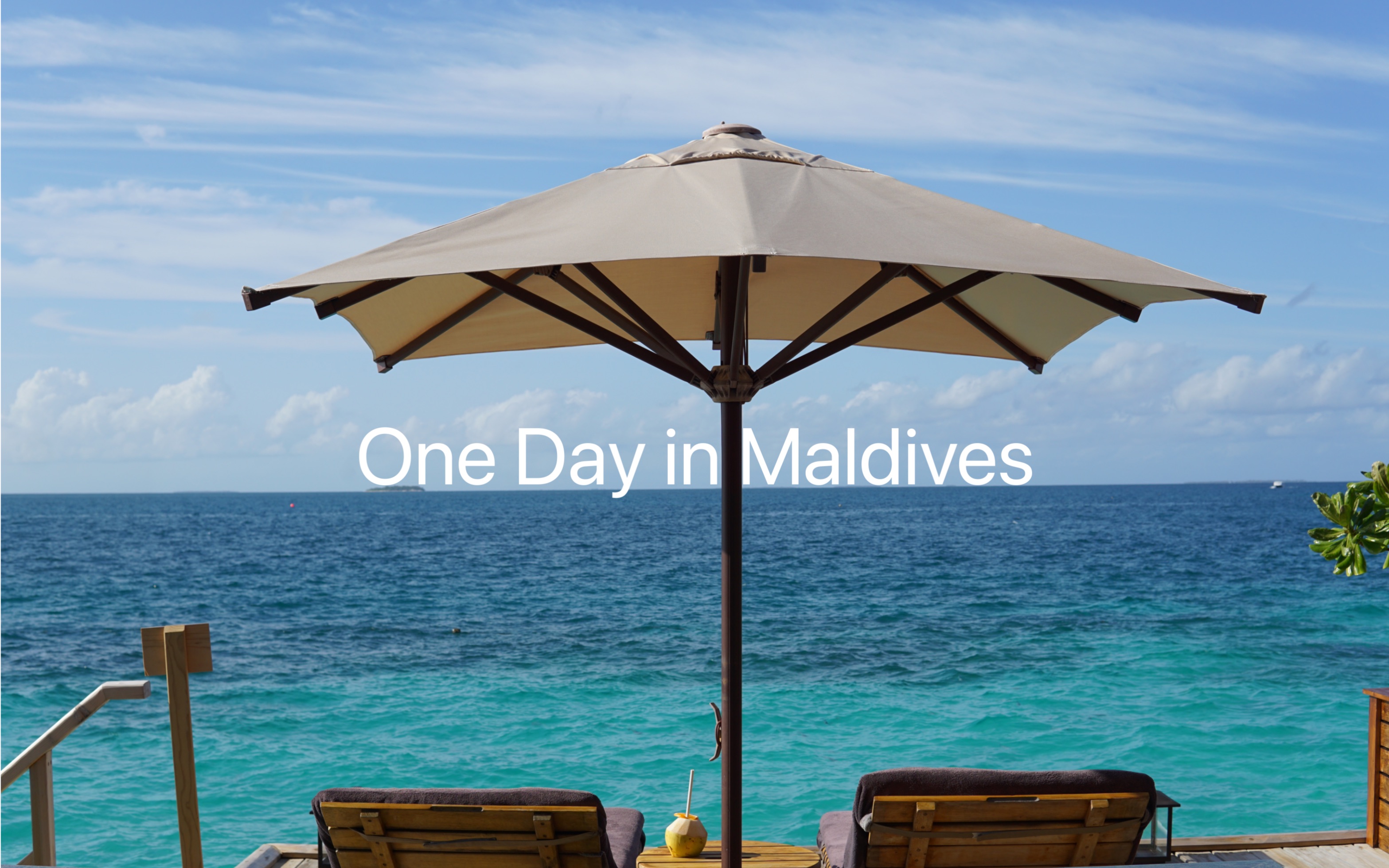 [图]One Day in Maldives｜马尔代夫蜜月旅行日记｜Joali娇丽｜Day1