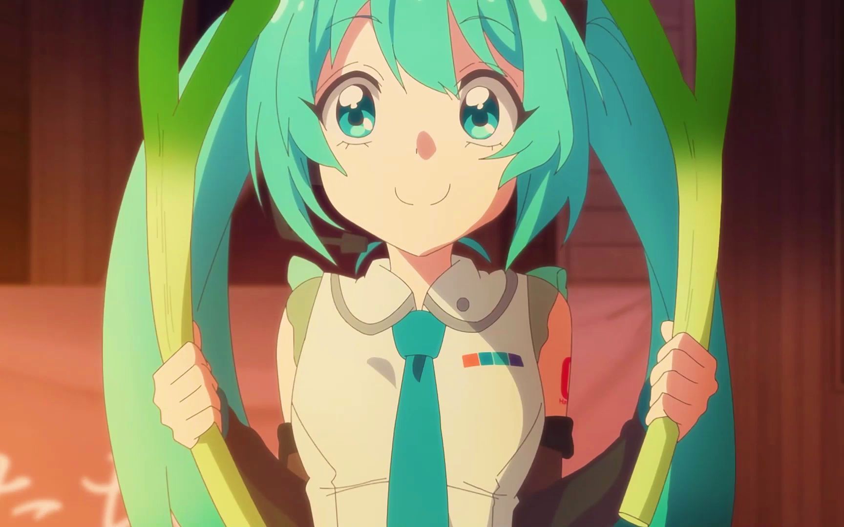 "miku酱来乡下唱歌了~"