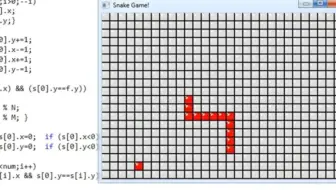 大一刚学C++写了一个贪吃蛇小游戏，惊呆了专业老师
