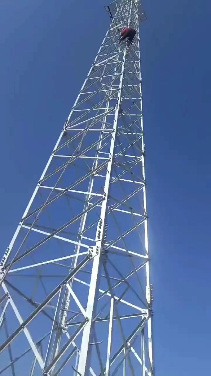 避雷塔加工 #单管塔 #河南单管塔 #河南单管塔制作
