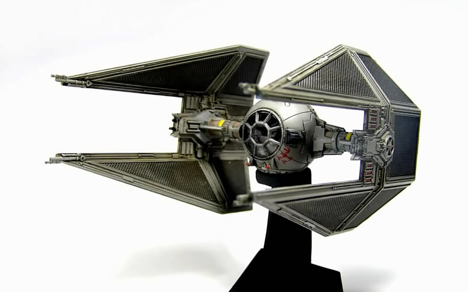 tieinterceptor帝国拦截机的制作星战