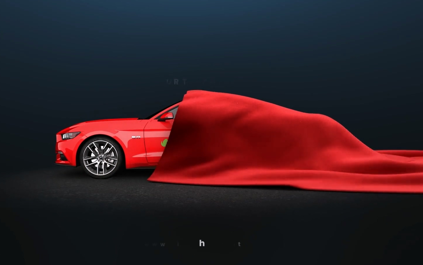 ae模板-汽车新品揭幕幕布特效的动态logo片头模板标识品牌商品店铺