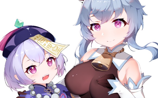 七七和椰羊(划掉)甘雨贴贴(1711ω1117)1779