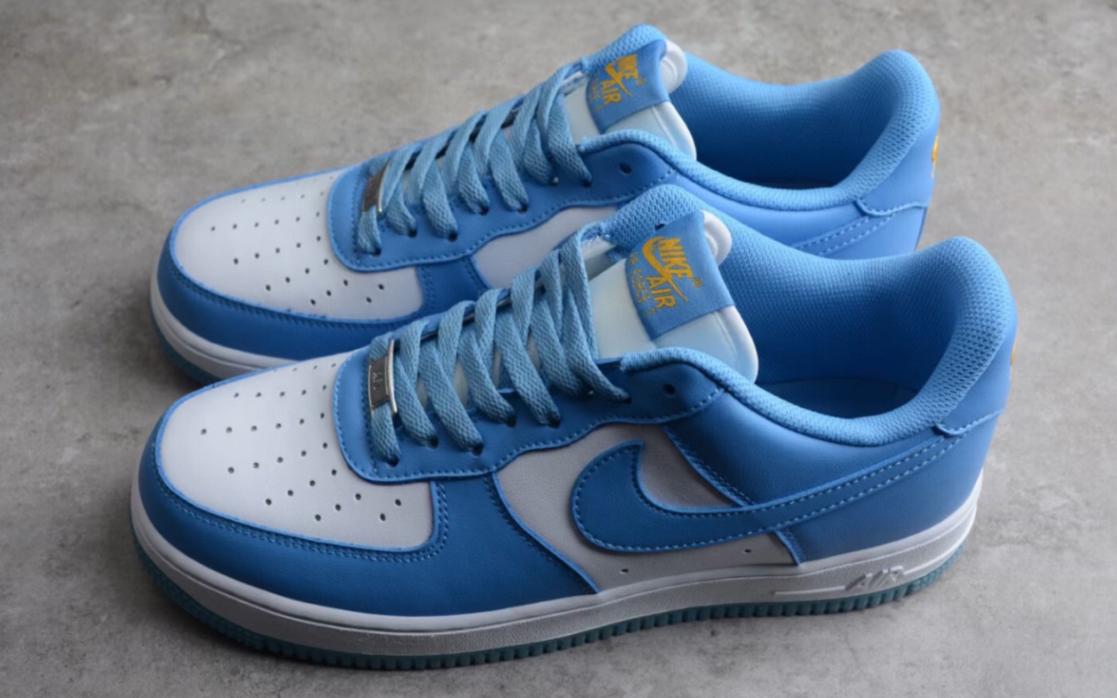 耐克nikeairforce1北卡蓝空军一号af1复古运动板鞋货号ct1989441