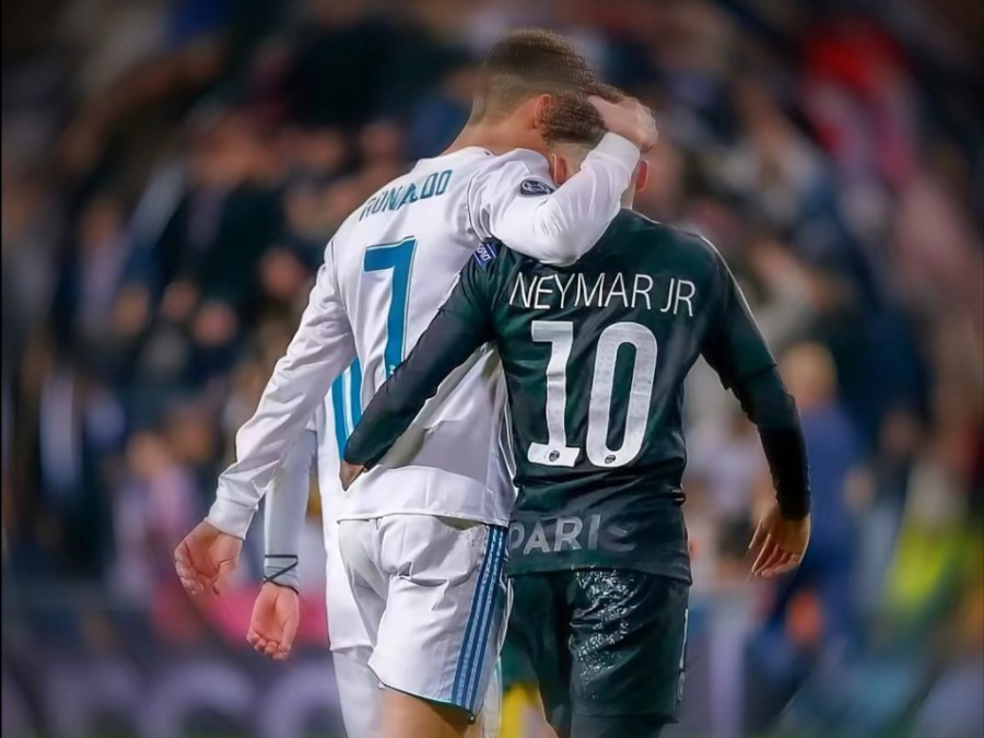 c罗vs内马尔!c罗梅开二度引领逆转,内马尔一人单挑皇马整条后防线