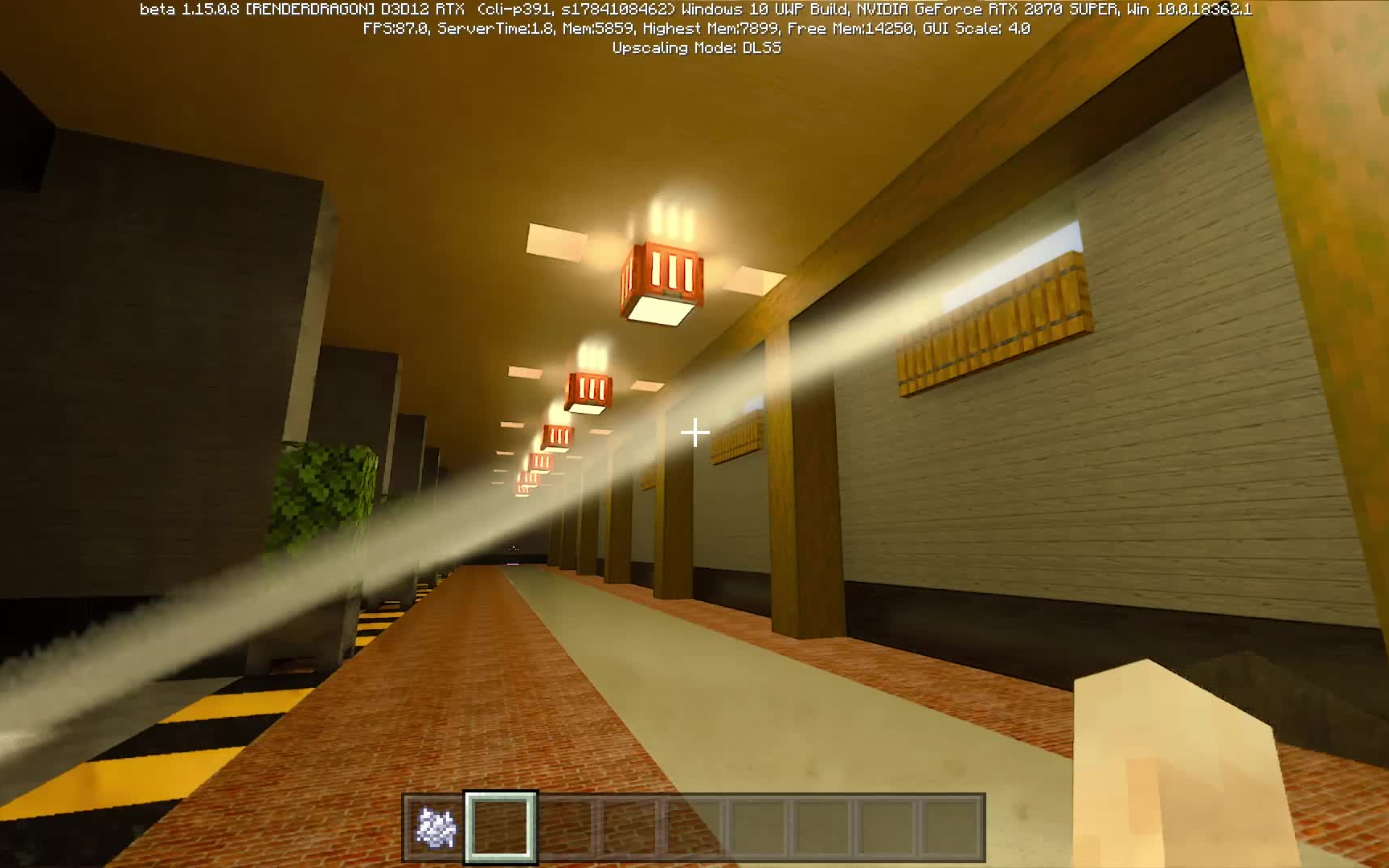 我的世界光线追踪rtx体验,别人的世界?i了i了