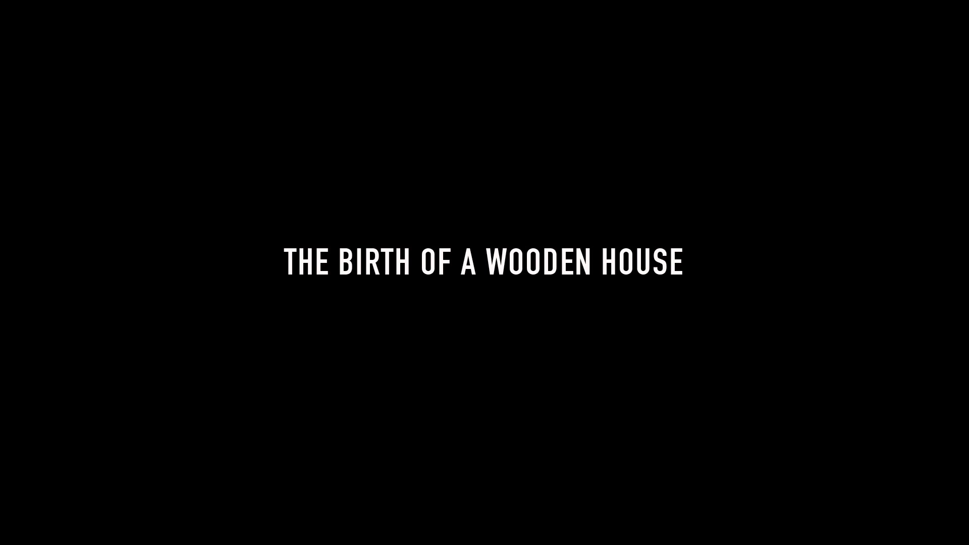 [图]The Birth Of A Wooden House. Extended