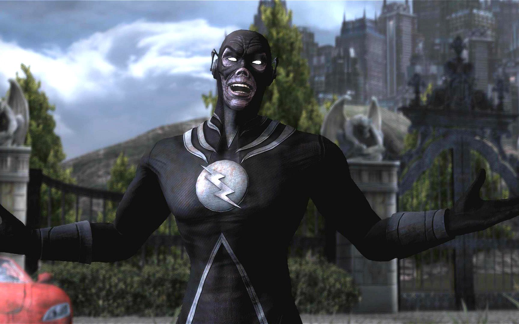 闪电侠被丧尸咬了一口变成这模样,可怕