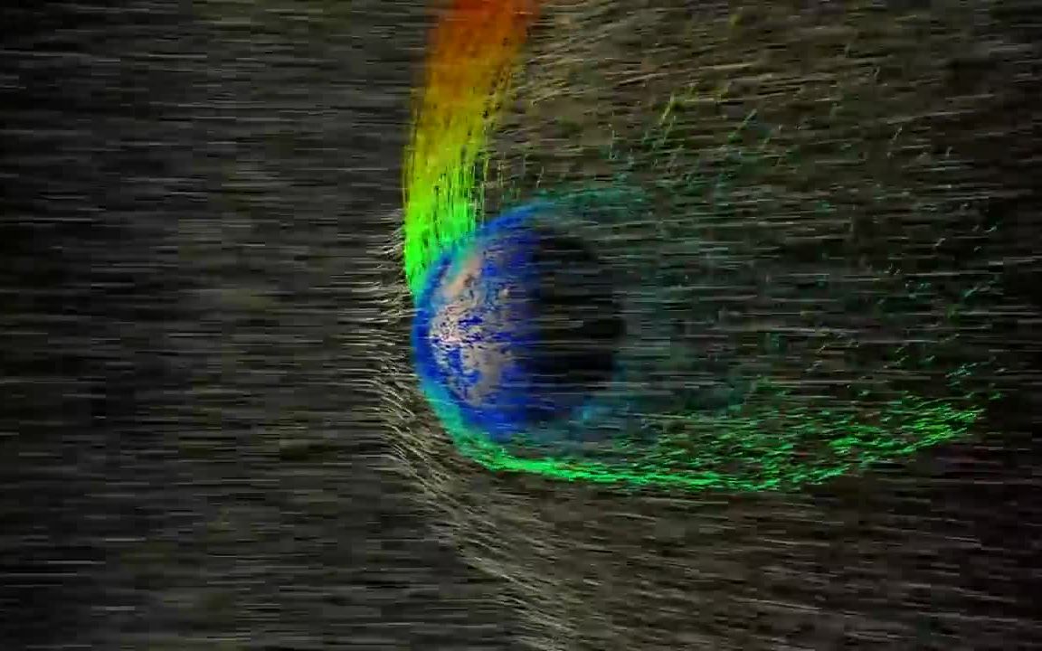 【火星】火星大气层受太阳风轰击可视化视频(NASA提供)【熟肉/大通盛道】【大通盛道乐喷字幕组】哔哩哔哩bilibili