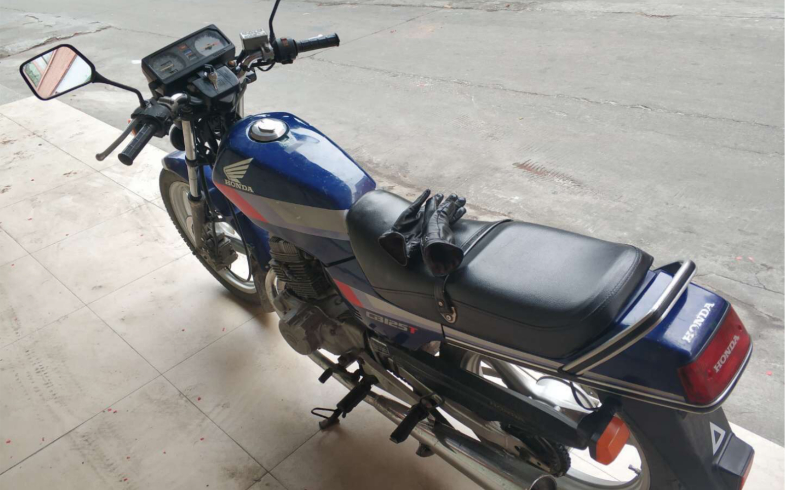 雙缸125 97年歐版cb125t著車視頻.