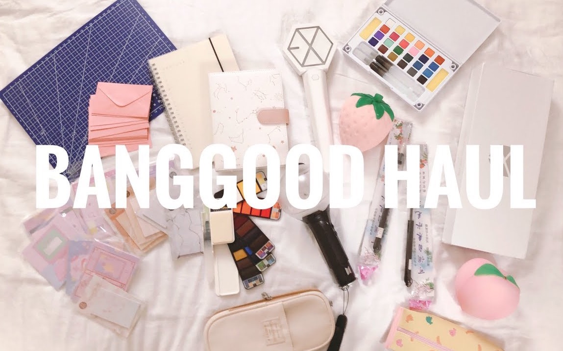 【milkcloud】英文字幕 | 棒谷乱七八糟的购物分享 | banggood haul / kpop BTS/EXO♡♡♡哔哩哔哩bilibili