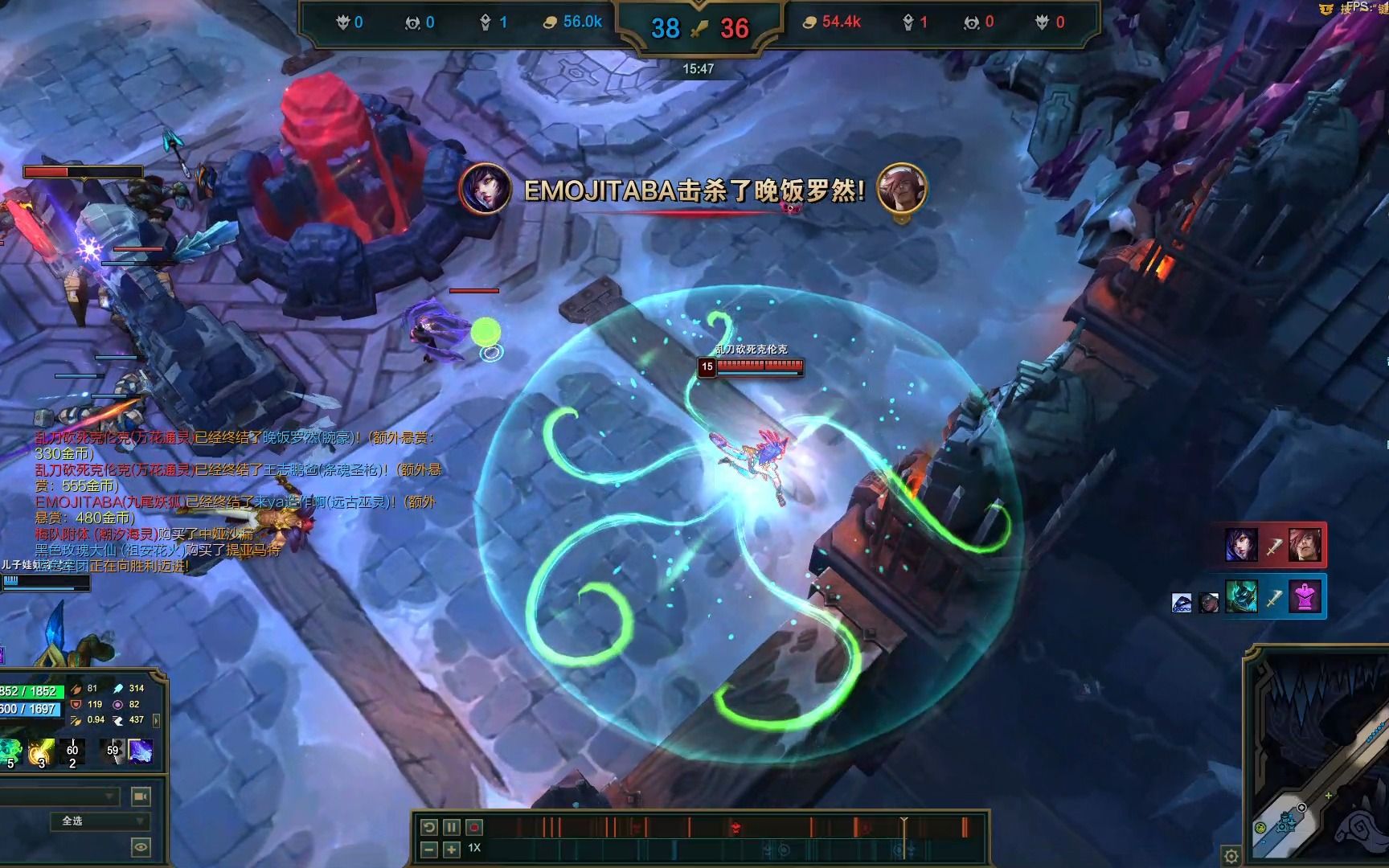 大乱斗妮蔻大招实录