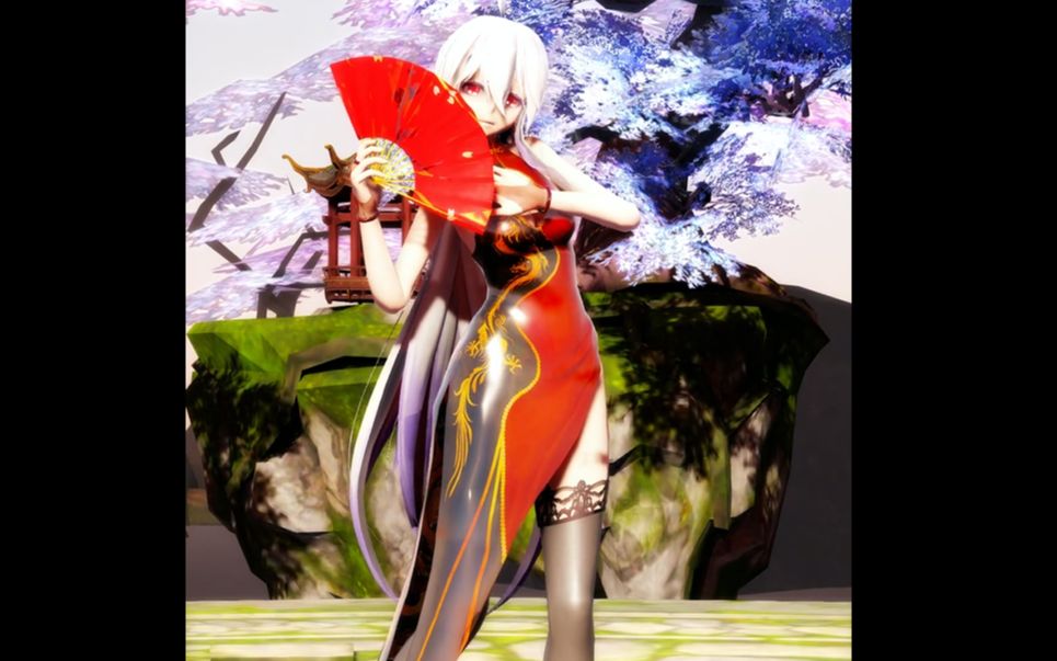 【竖屏mmd】爆肝mmd弱音第七弹—旗袍弱音将相思寄明月