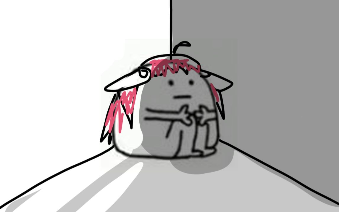 "天空是蔚蓝色,窗外有千纸鹤"(虚研会054)