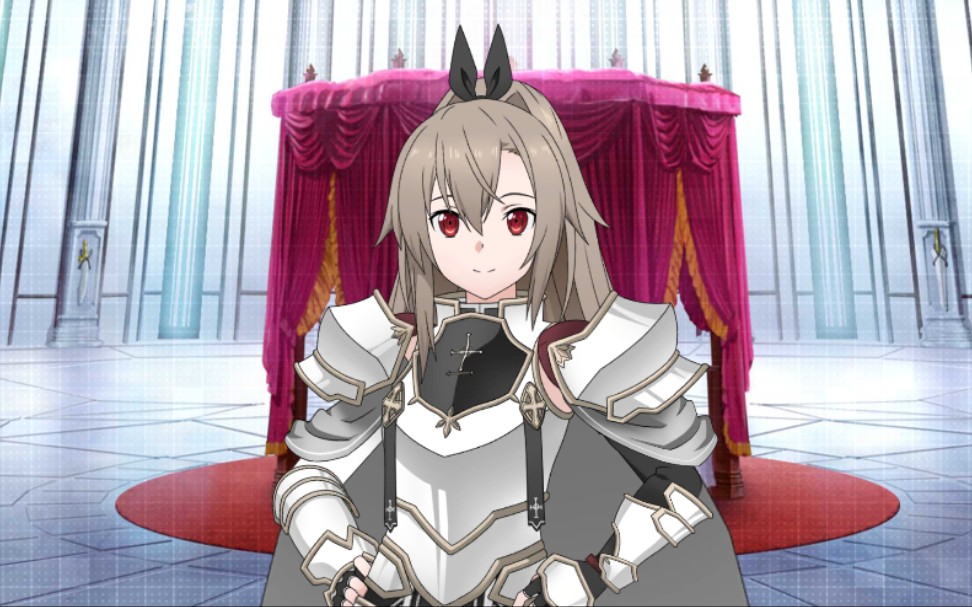 手游『刀剑神域alicization rising steel』伊迪丝的uw大战『战果之