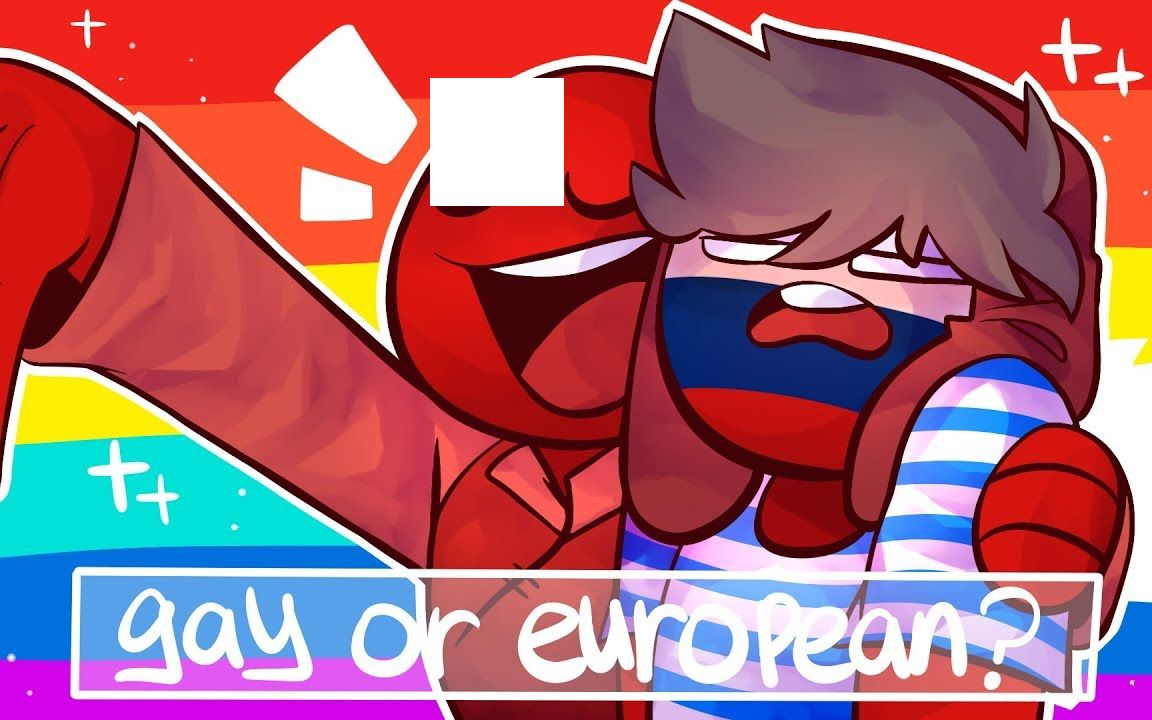 gay or european? || animatic (countryhumans)(瓷俄 微蘇瓷)