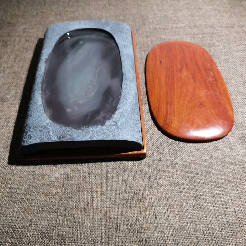 砚台 端砚 麻子坑 天青冻