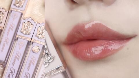 原相机无滤镜 花知晓新品独角兽系列真实测评 国货之光还是上嘴灾难 平价镜面唇釉试色 哔哩哔哩 Bilibili