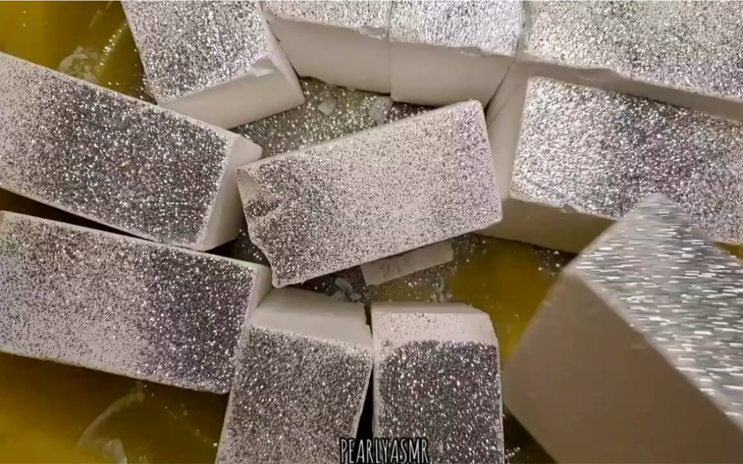 pearly捏三种镁粉块酥软绵都有