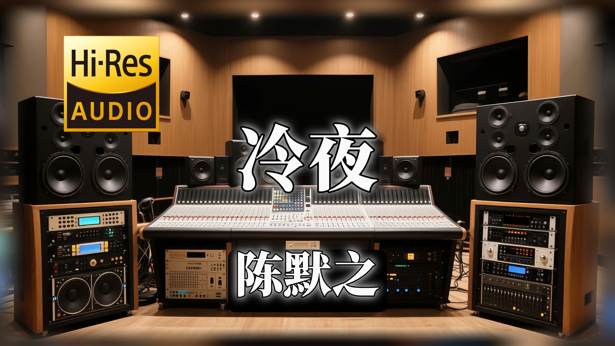 【𝐇𝐢-𝐑𝐞𝐬无损音质】|《冷夜》- 陈默之 -‘亦如我年少不懂 冷落你温柔’-VV音乐局-VV音乐局-哔哩哔哩视频