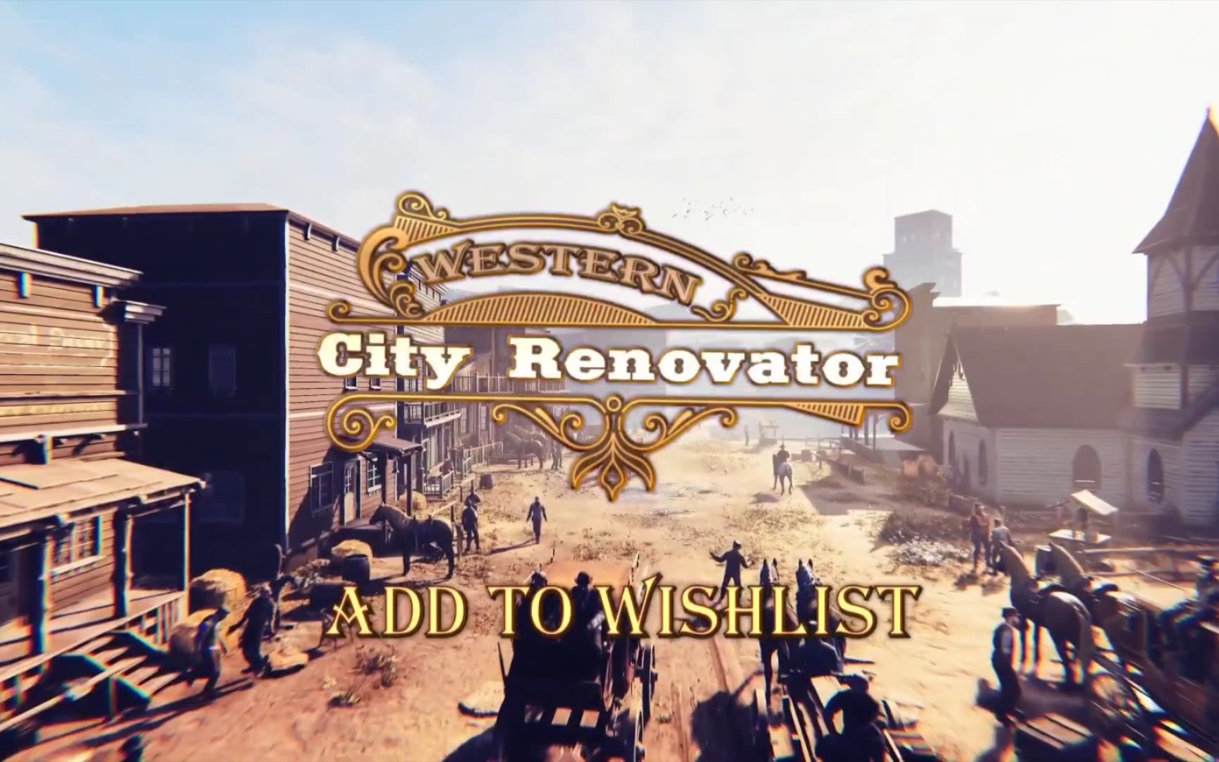 [图]《Western City Renovator》正式公开！盖铁路也要兼顾都市发展