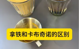 下载视频: 拿铁和卡布奇诺的区别