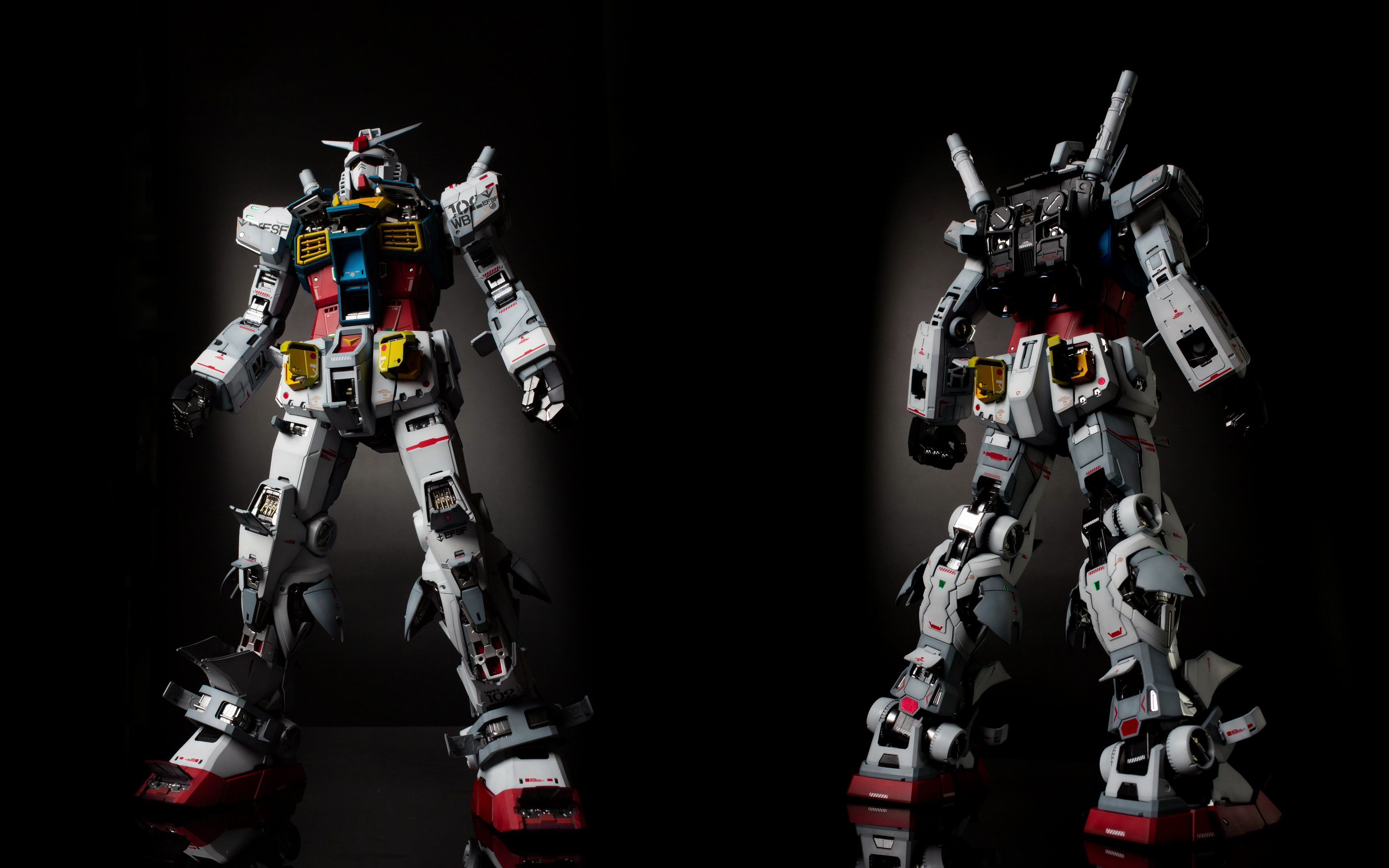 模型展示极致视觉元祖高达rx782