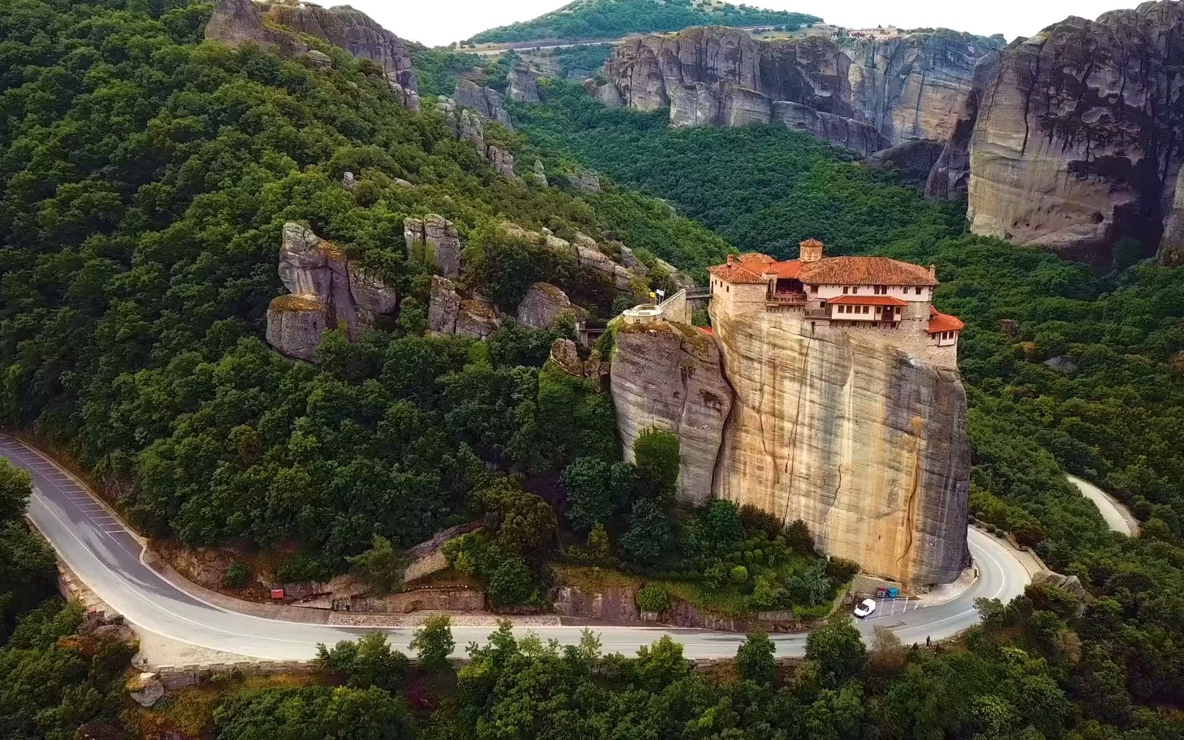 [图]世界上最美丽的地方之希腊梅黛奥拉(Meteora）