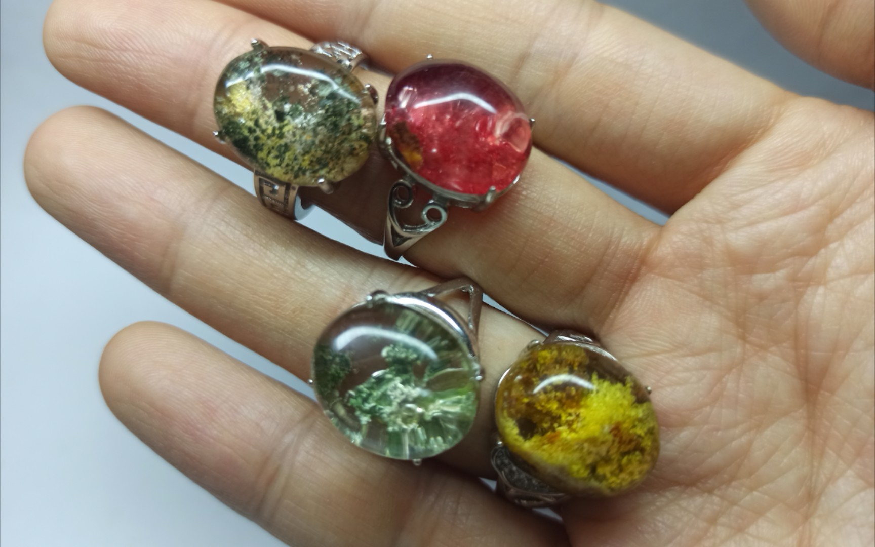 染色幽灵水晶饰品的一些特征_哔哩哔哩_bilibili