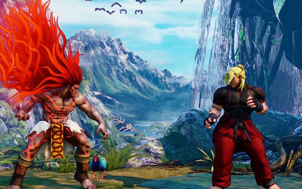 街头霸王01-主角强劲的上勾拳