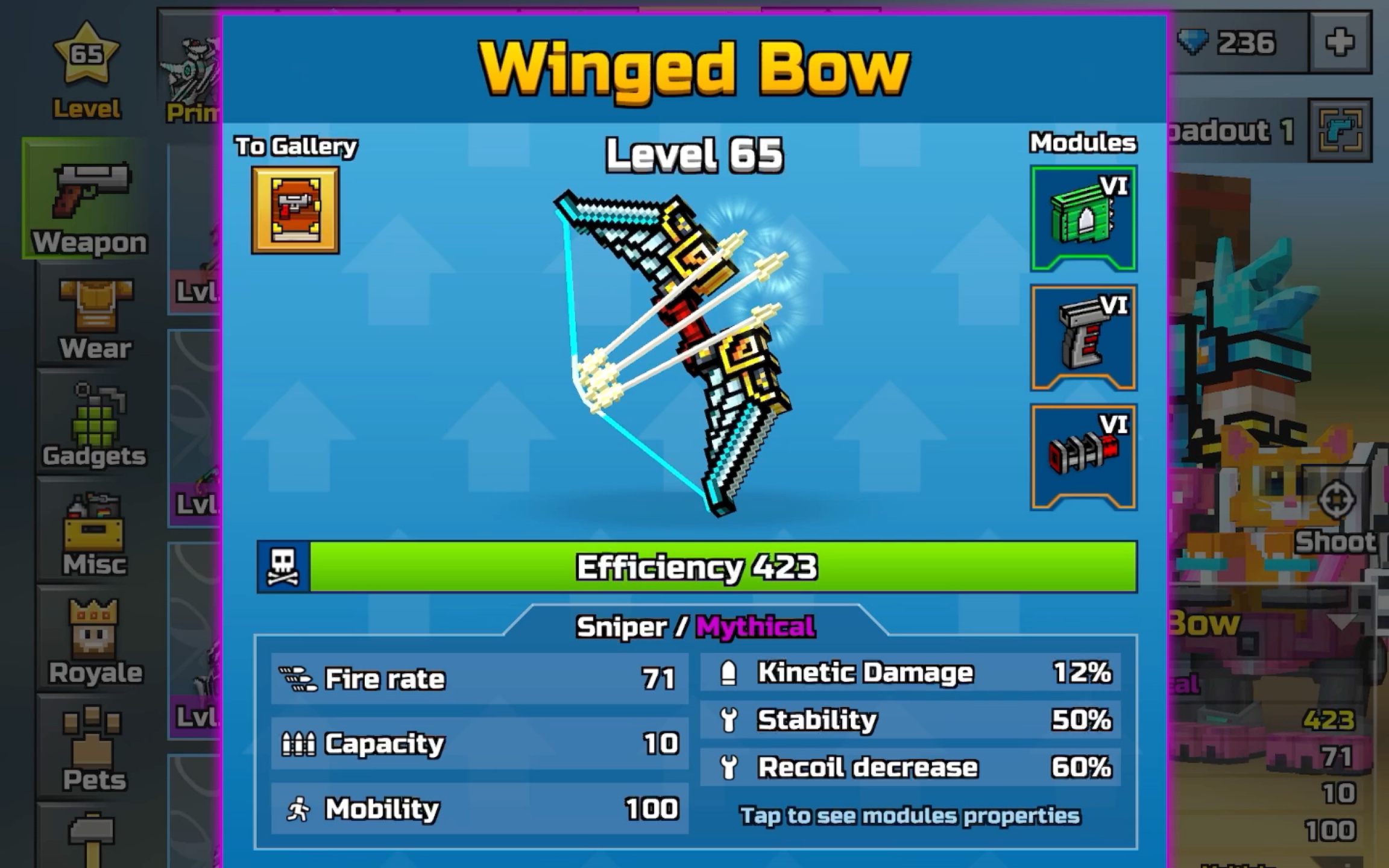 好牛逼的弓 /pixel gun 3d