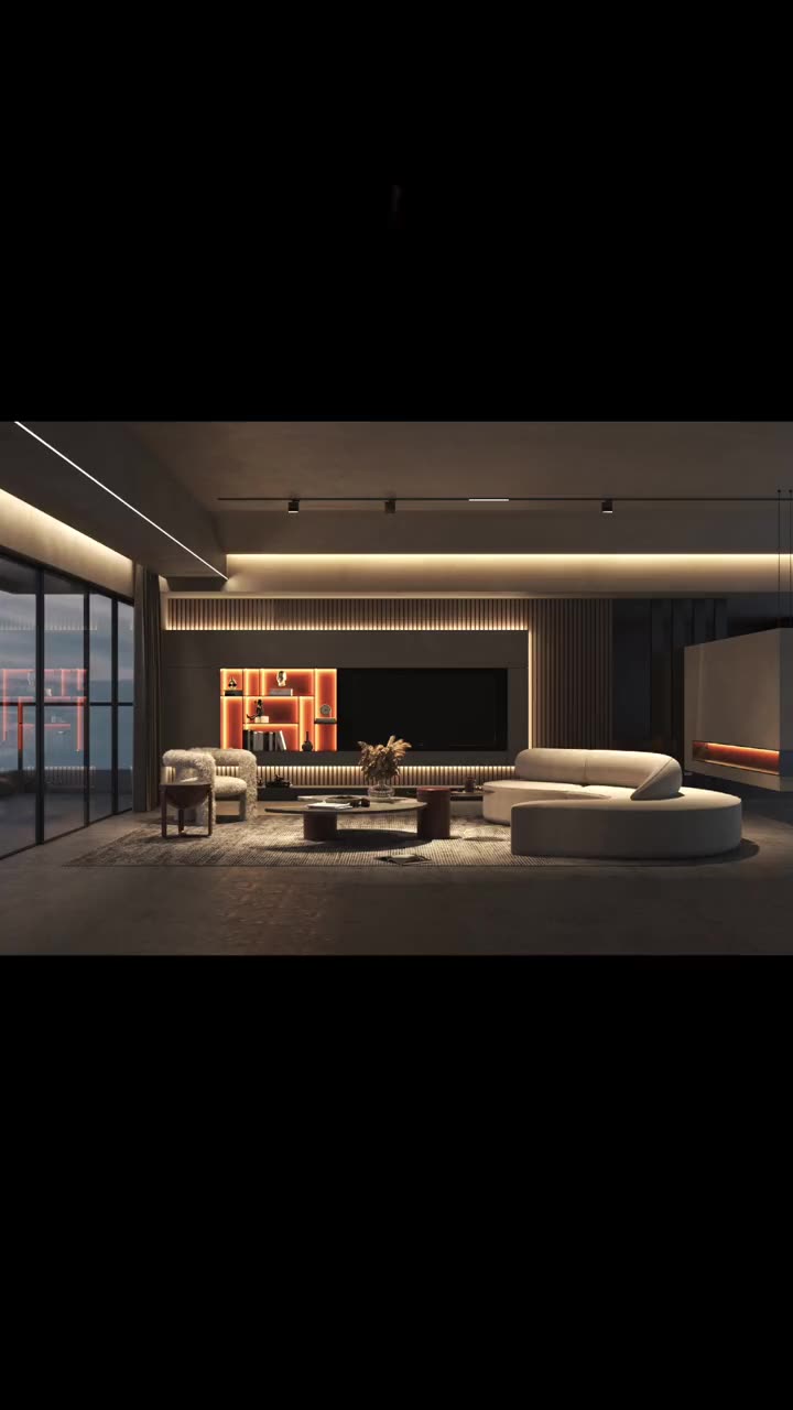 客厅无主灯设计详细参数拿去就可以用灯光设计的好看住家里更舒服