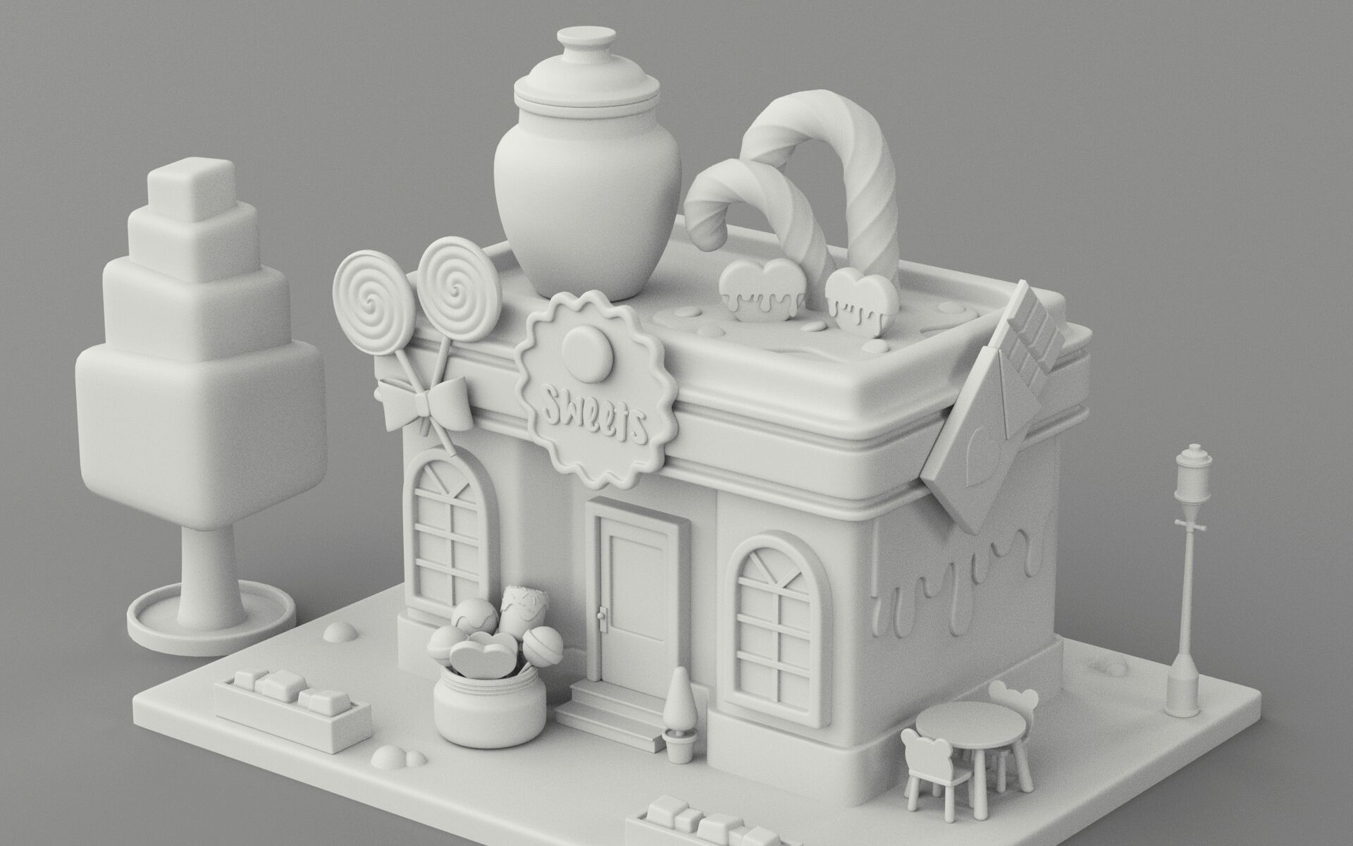 3dmax建模-新手小场景建模教程,两小时教你零基础如何制作房子模型