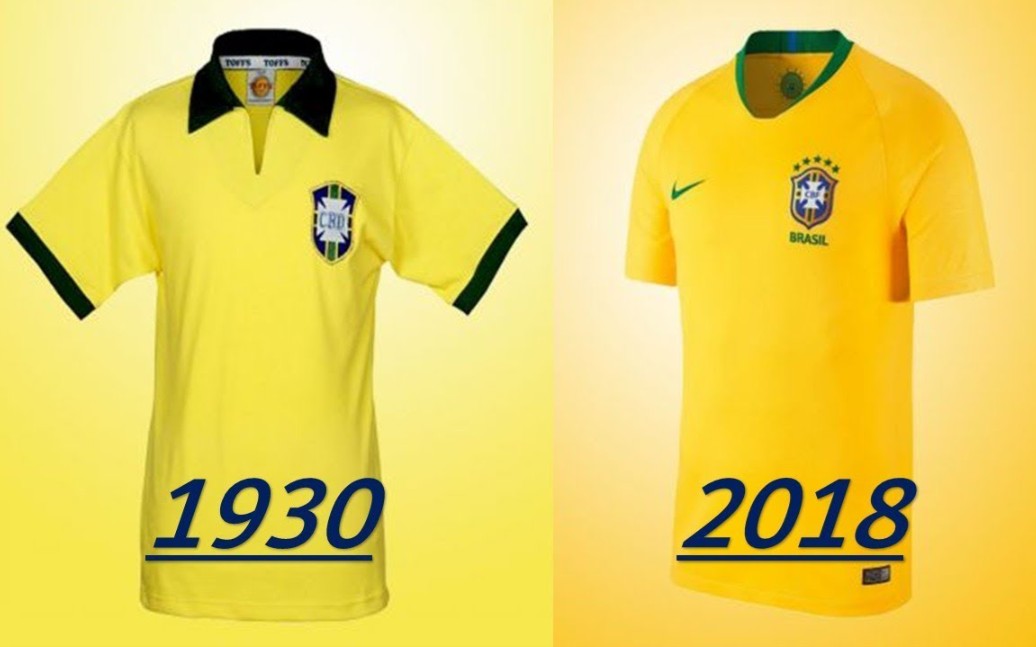 【豪门球衣】第四期五星巴西1930-2018